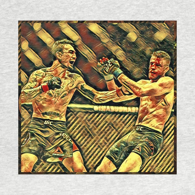 Max Holloway vs Calvin Kattar by SavageRootsMMA